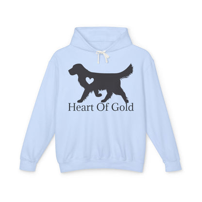Heart Of Gold Unisex Lightweight Hoodie
