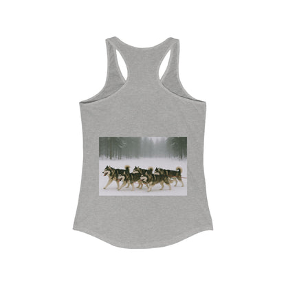 Mush On Women's Racerback Tank