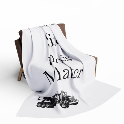Size Does Matter Arctic Fleece Blanket
