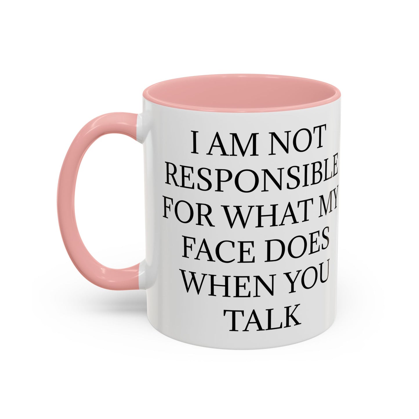 When You Talk 2-Tone Coffee Mug