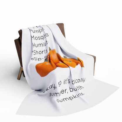 Fall In The South Arctic Fleece Blanket