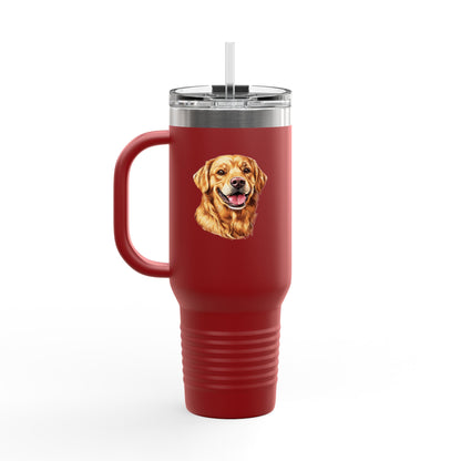 Golden Head Insulated Travel Mug