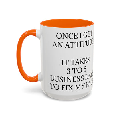 Fix My Face 2-Tone Coffee Mug