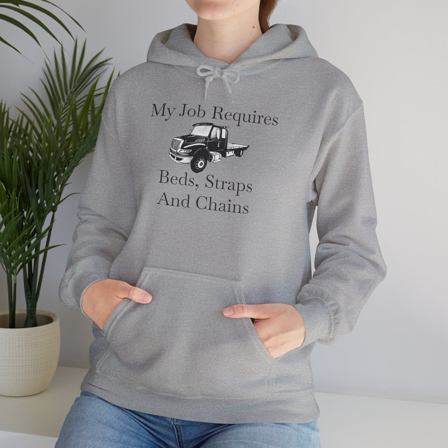 Beds, Straps, And Chains Unisex Hoodie