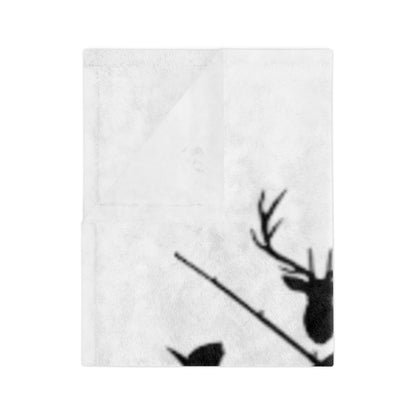 Hunting/Fishing Velveteen Microfiber Blanket