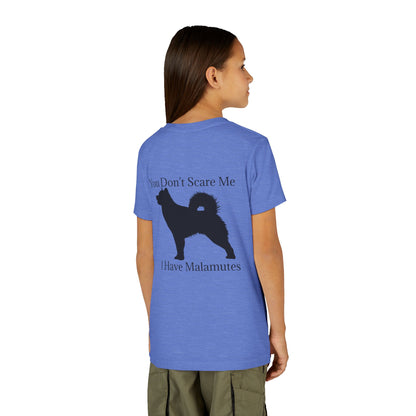 You Don't Scare Me Youth Unisex Short Sleeve Crewneck Tee