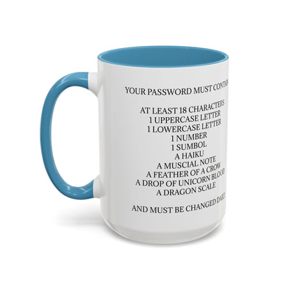 Password 2-Tone Coffee Mug