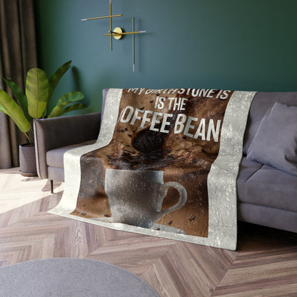 Birth Stone Crushed Velvet Blanket