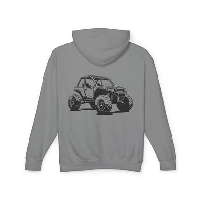 Off The Beaten Path Side By Side Unisex Lightweight Hoodie