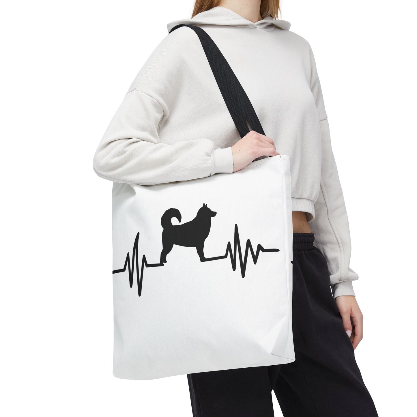 My Heart Beats For Malamutes Tote Bag