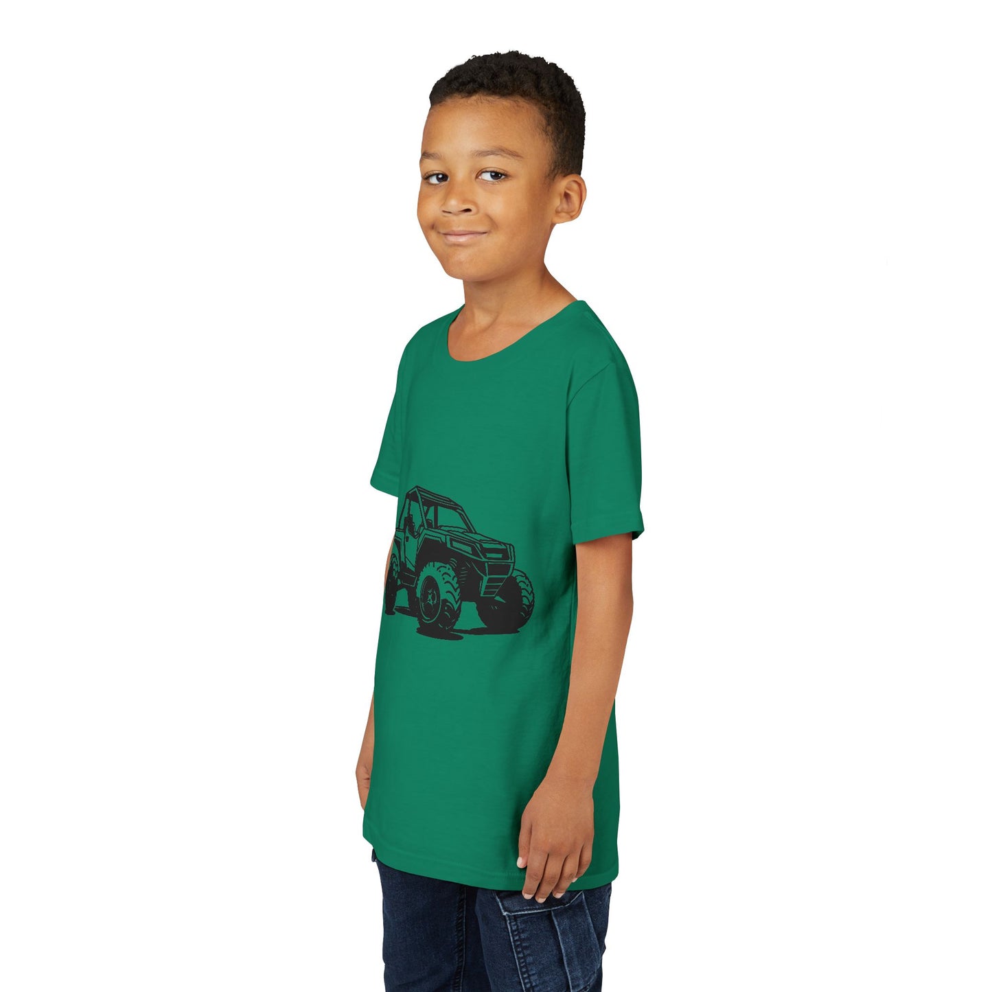 Off The Beaten Path Side By Side Youth Unisex Short Sleeve Crewneck Tee