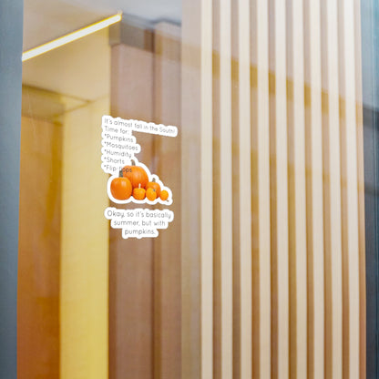 Fall In The South Vinyl Decal