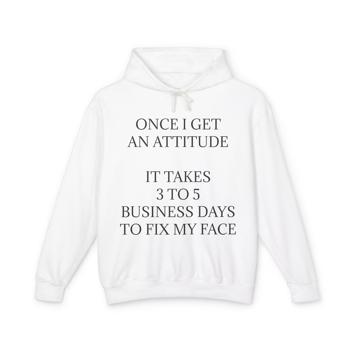 Fix My Face Unisex Lightweight Hoodie