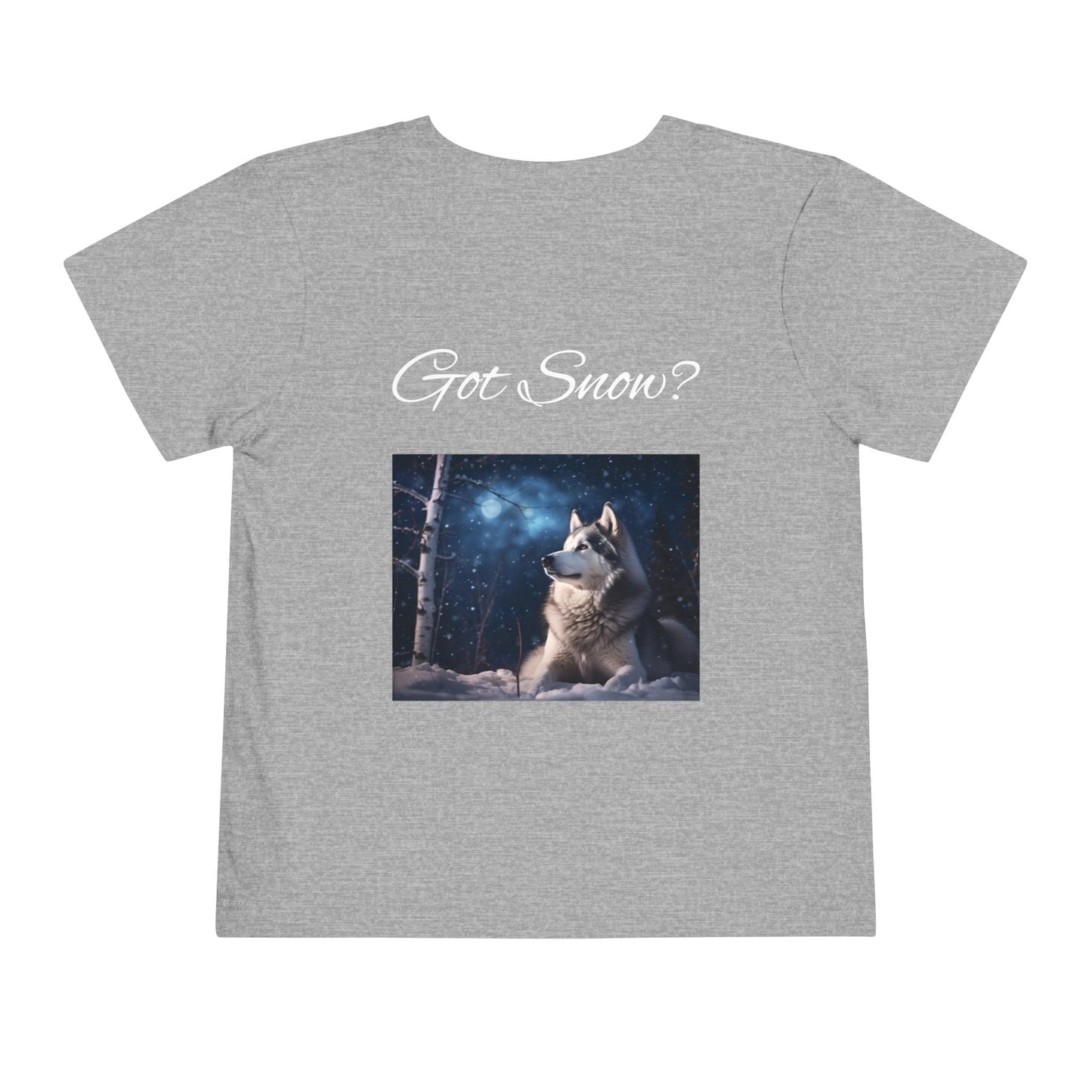 Got Snow? Toddler Unisex Short Sleeve Crewneck Tee