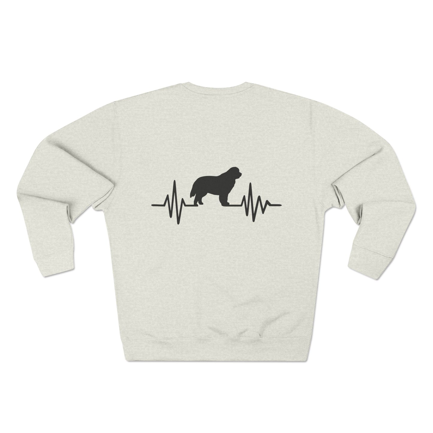 My Heart Beats For Newfies Unisex Crewneck Sweatshirt