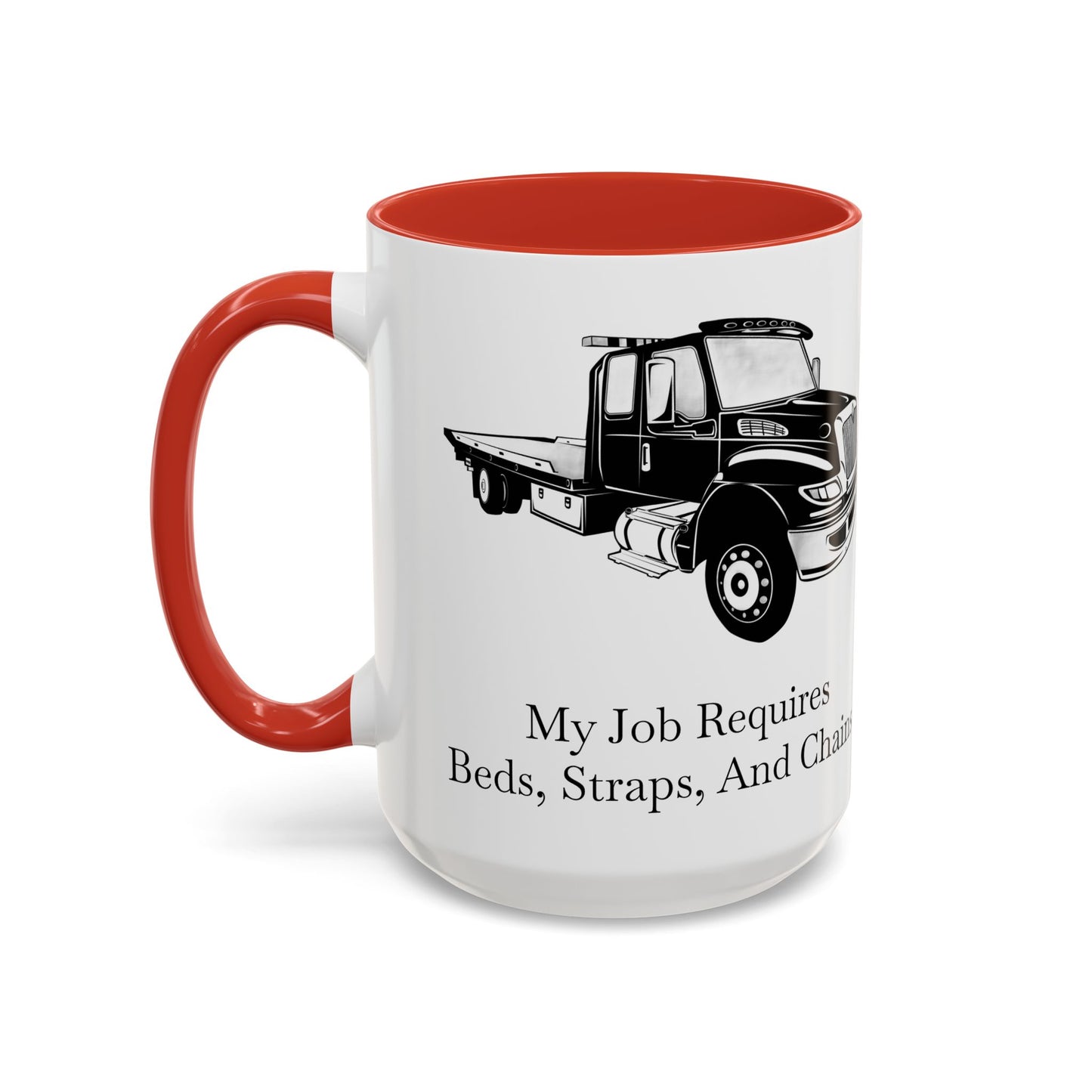 Beds, Straps, And Chains 2-Tone Coffee Mug