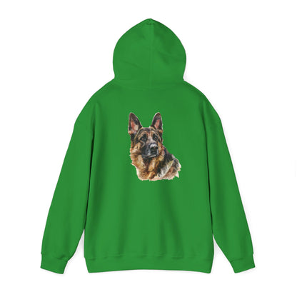 German Shepherd Head Unisex Hoodie