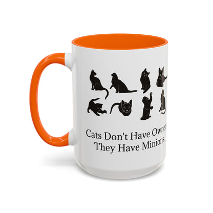 Cat Minions 2-Tone Coffee Mug