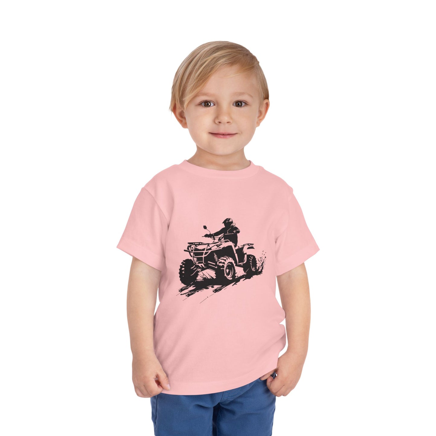 Slingin' Mud Quad Toddler Unisex Short Sleeve Crewneck Tee