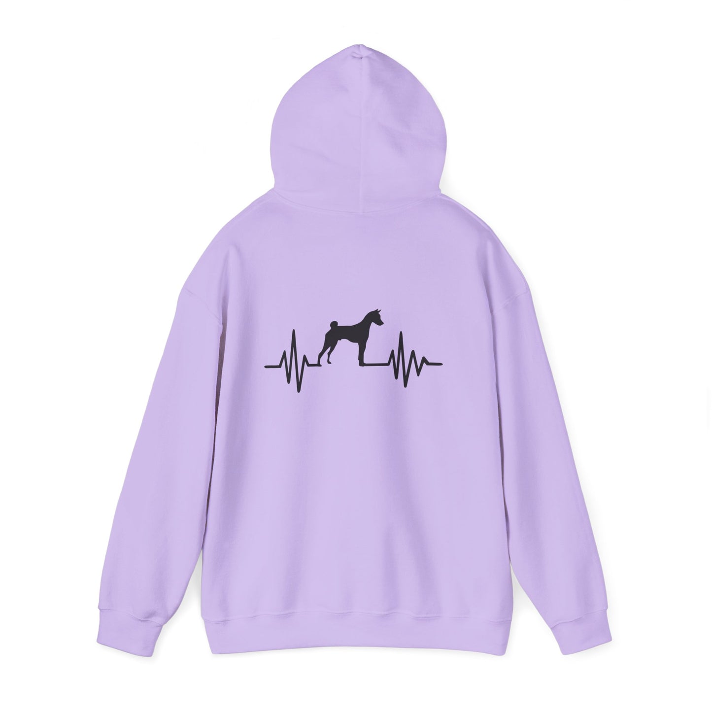 My Heart Beats For Basenjis Unisex Hoodie
