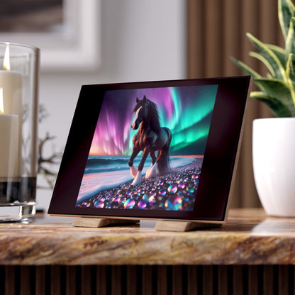 Midnight Magic Ceramic Photo Tile