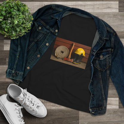 Fire/Rescue Appreciation Women's Short Sleeve Crewneck Tee