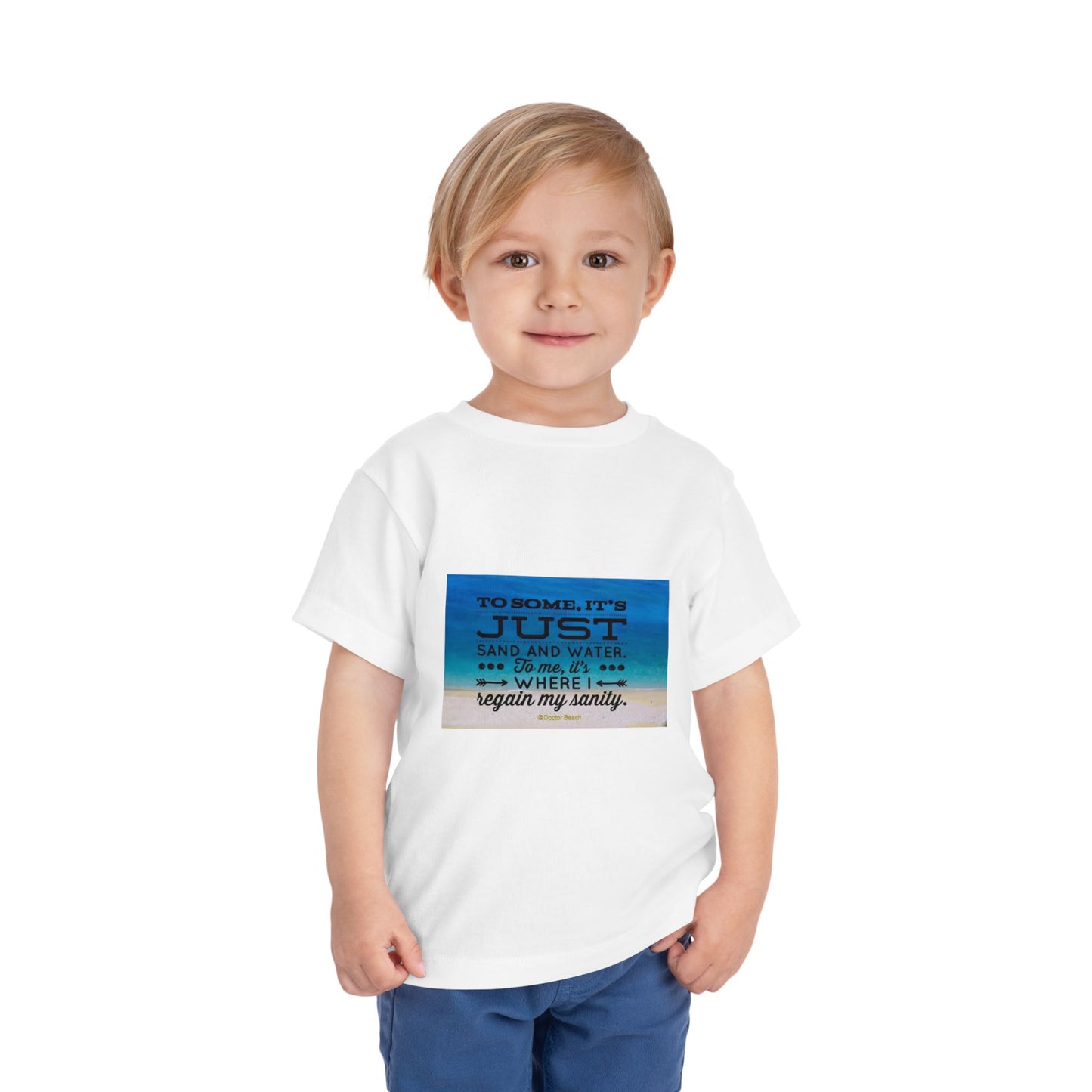 Dr. Beach Toddler Unisex Short Sleeve Crewneck Tee
