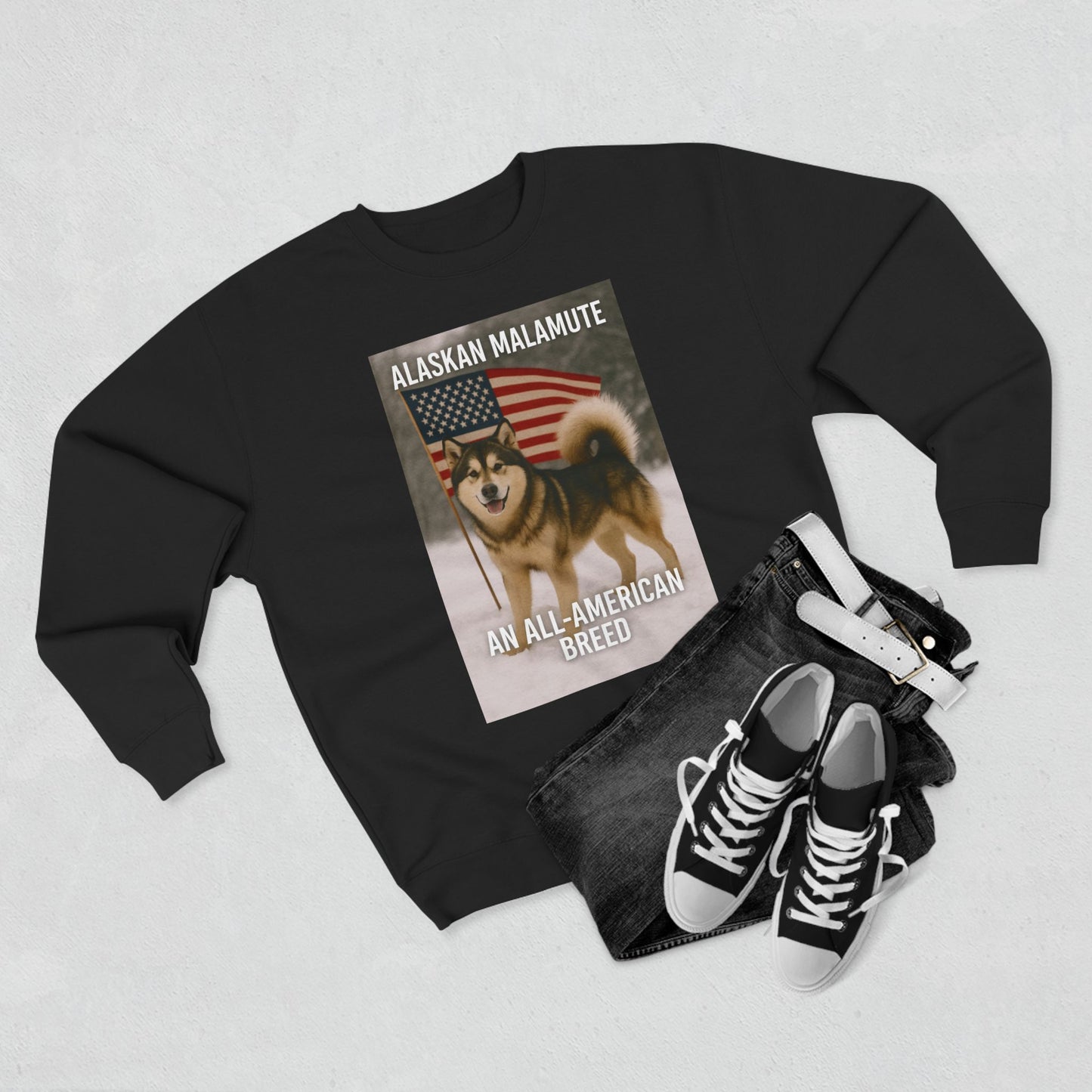 All-American Breed Unisex Crewneck Sweatshirt