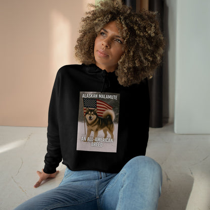 All-American Breed Women's Crop Hoodie