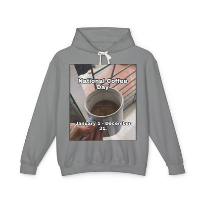 National Coffee Day Unisex Lightweight Hoodie