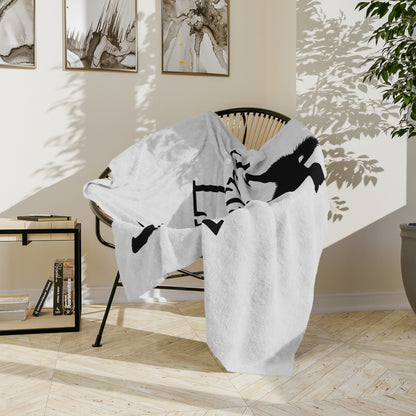 Sasshole Life Velveteen Microfiber Blanket