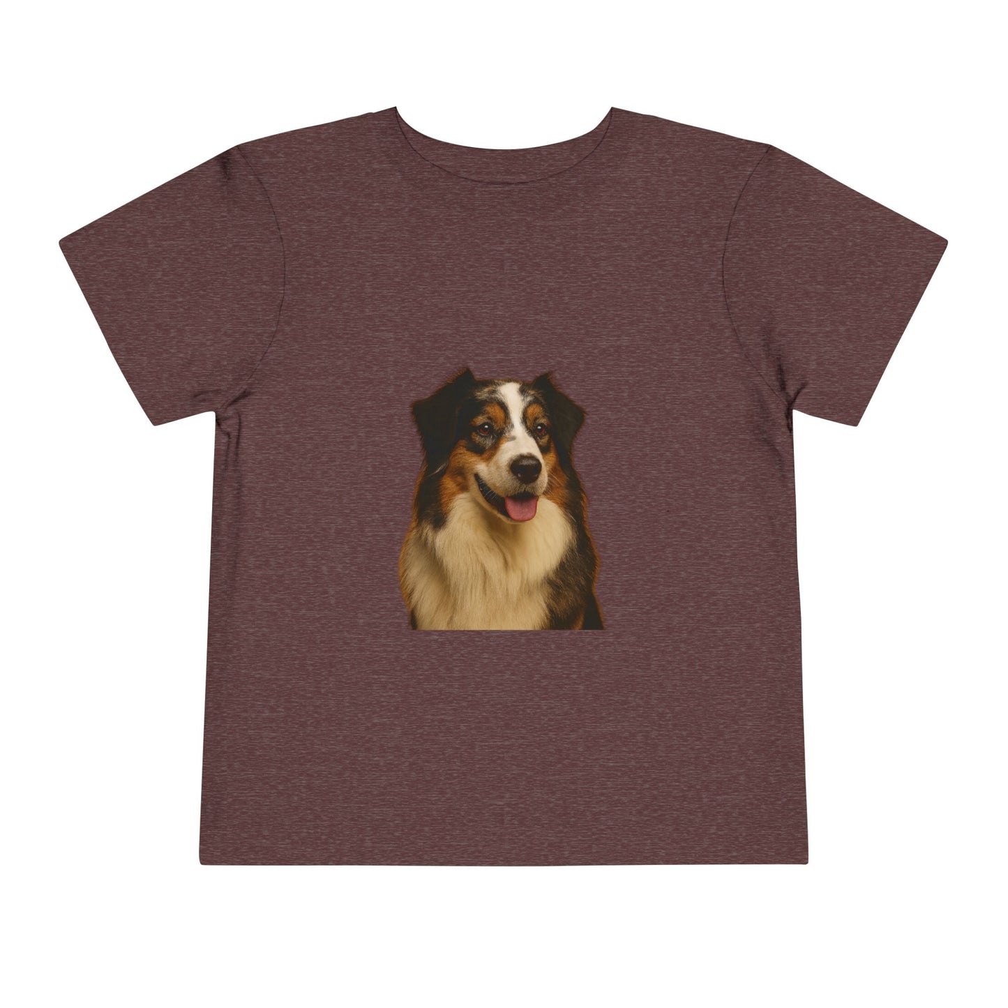 Aussie Head Toddler Unisex Short Sleeve Crewneck Tee