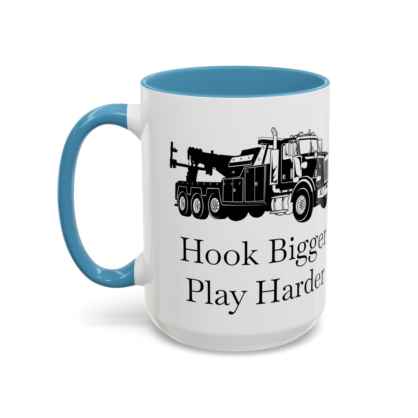 Hook Bigger 2-Tone Coffee Mug