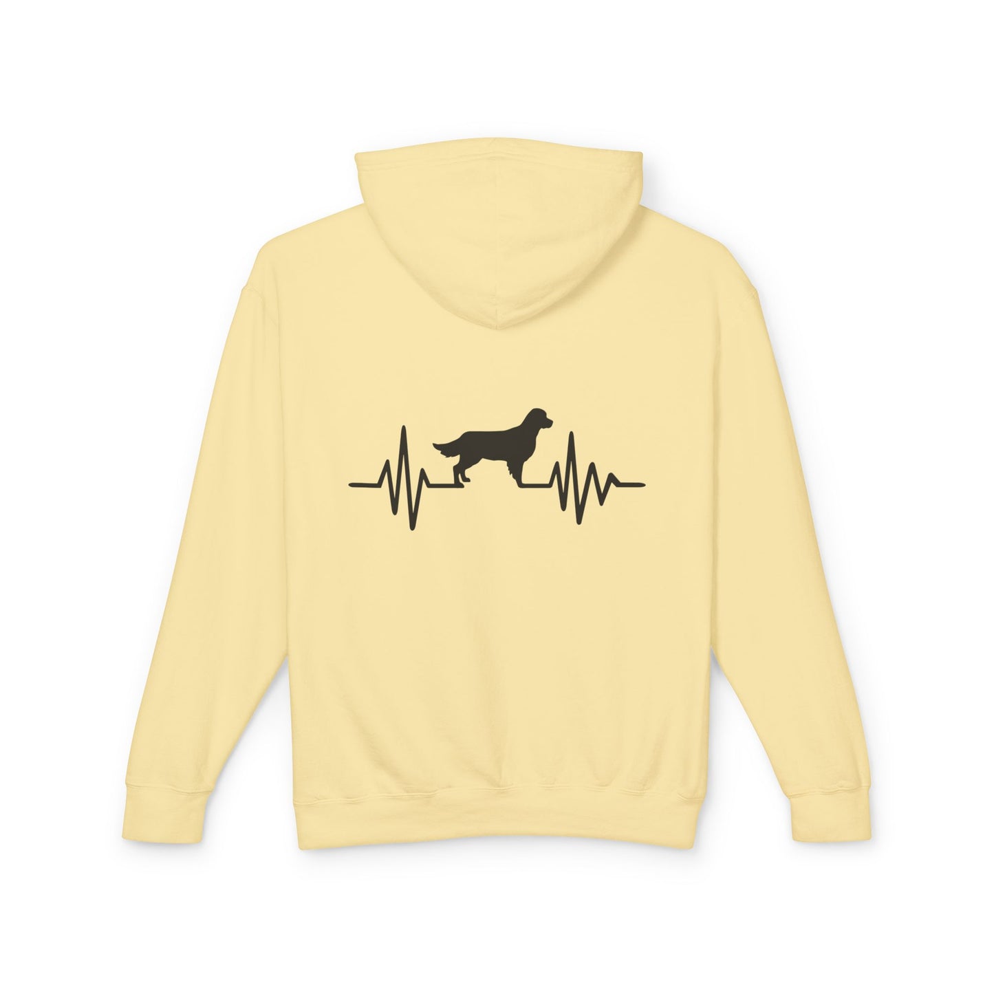 My Heart Beats For Goldens Unisex Lightweight Hoodie