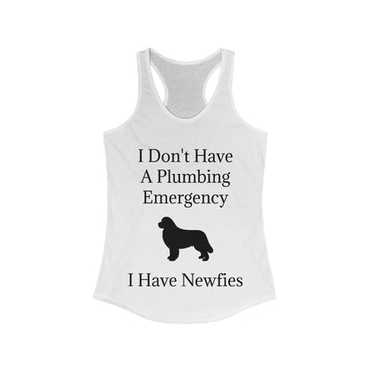 Plumbing Emergency Women's Racerback Tank