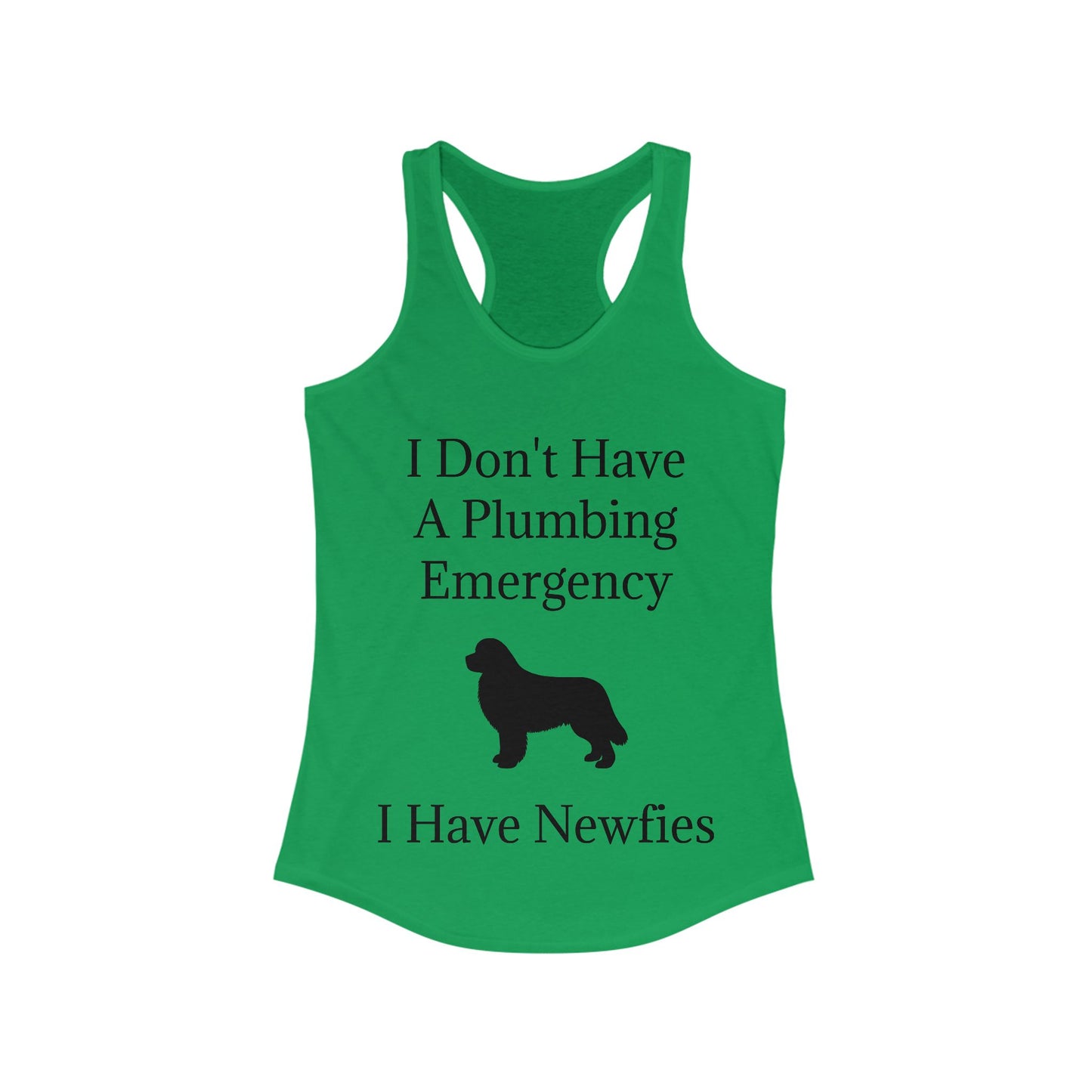 Plumbing Emergency Women's Racerback Tank