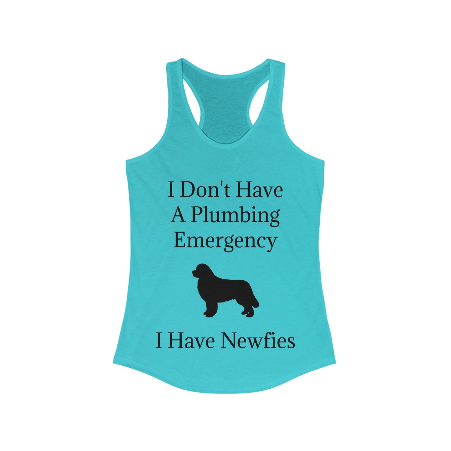 Plumbing Emergency Women's Racerback Tank