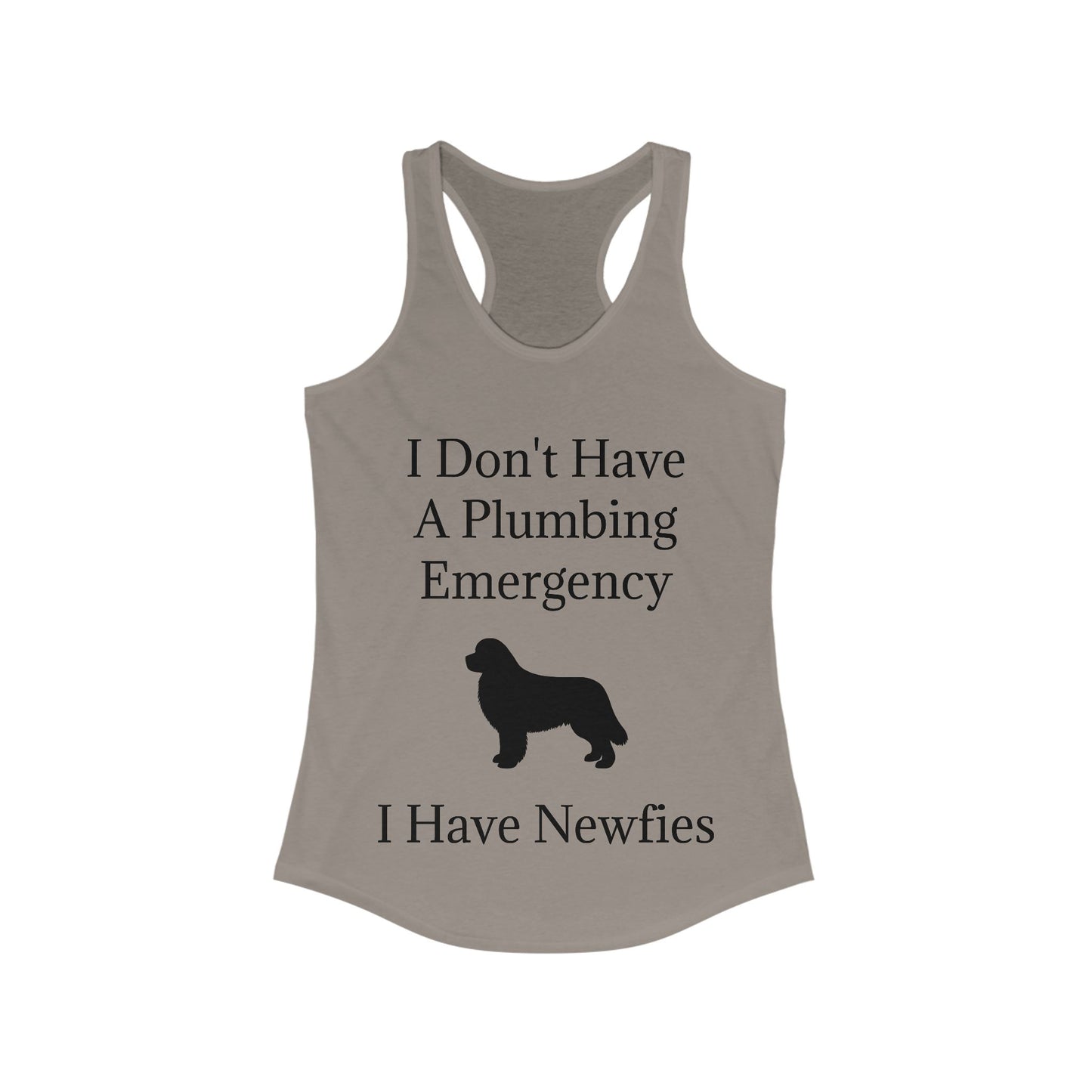 Plumbing Emergency Women's Racerback Tank