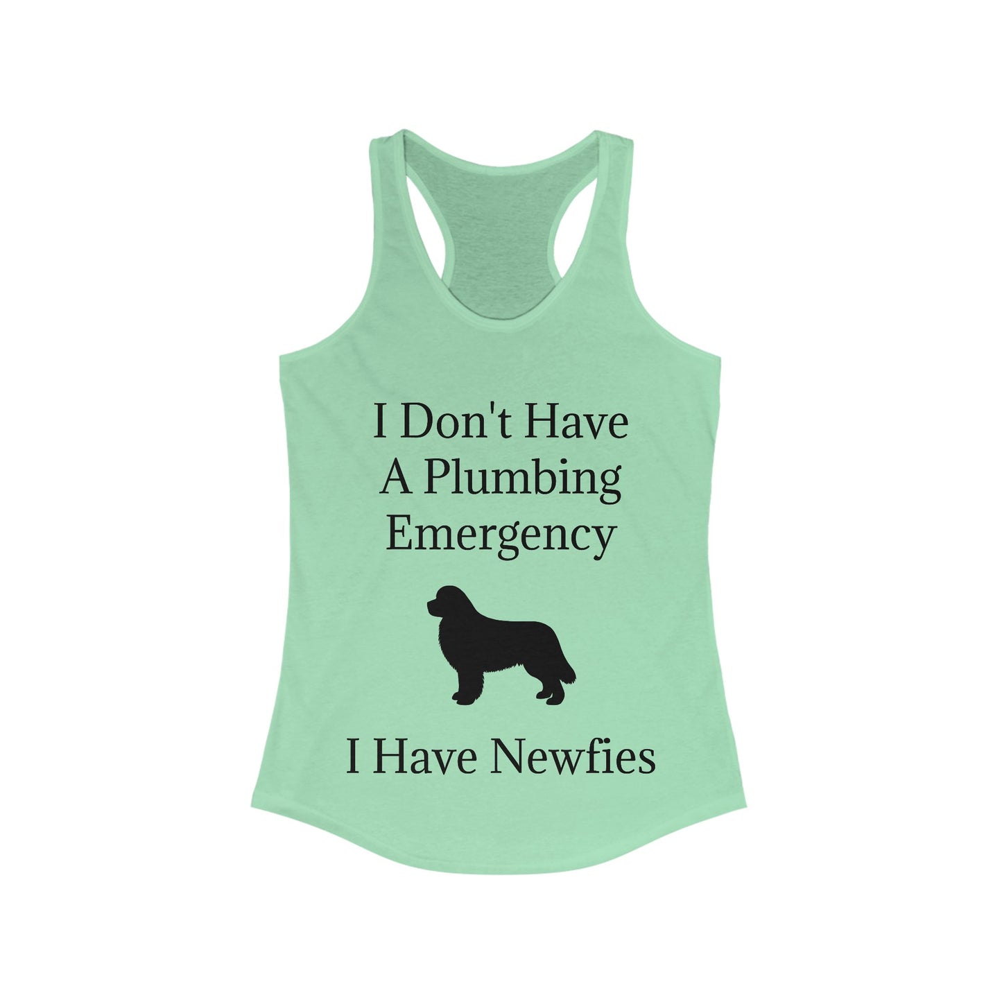 Plumbing Emergency Women's Racerback Tank