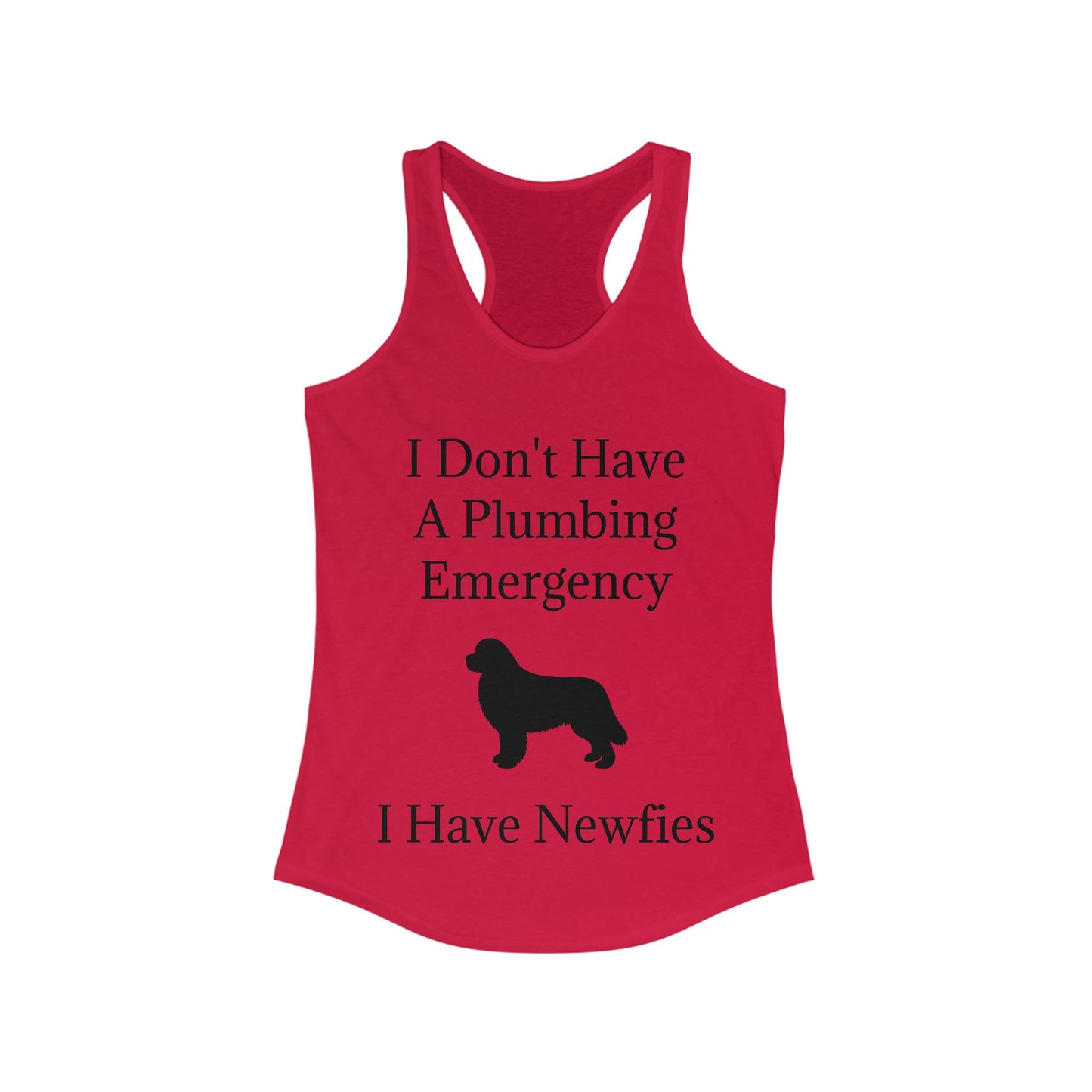 Plumbing Emergency Women's Racerback Tank