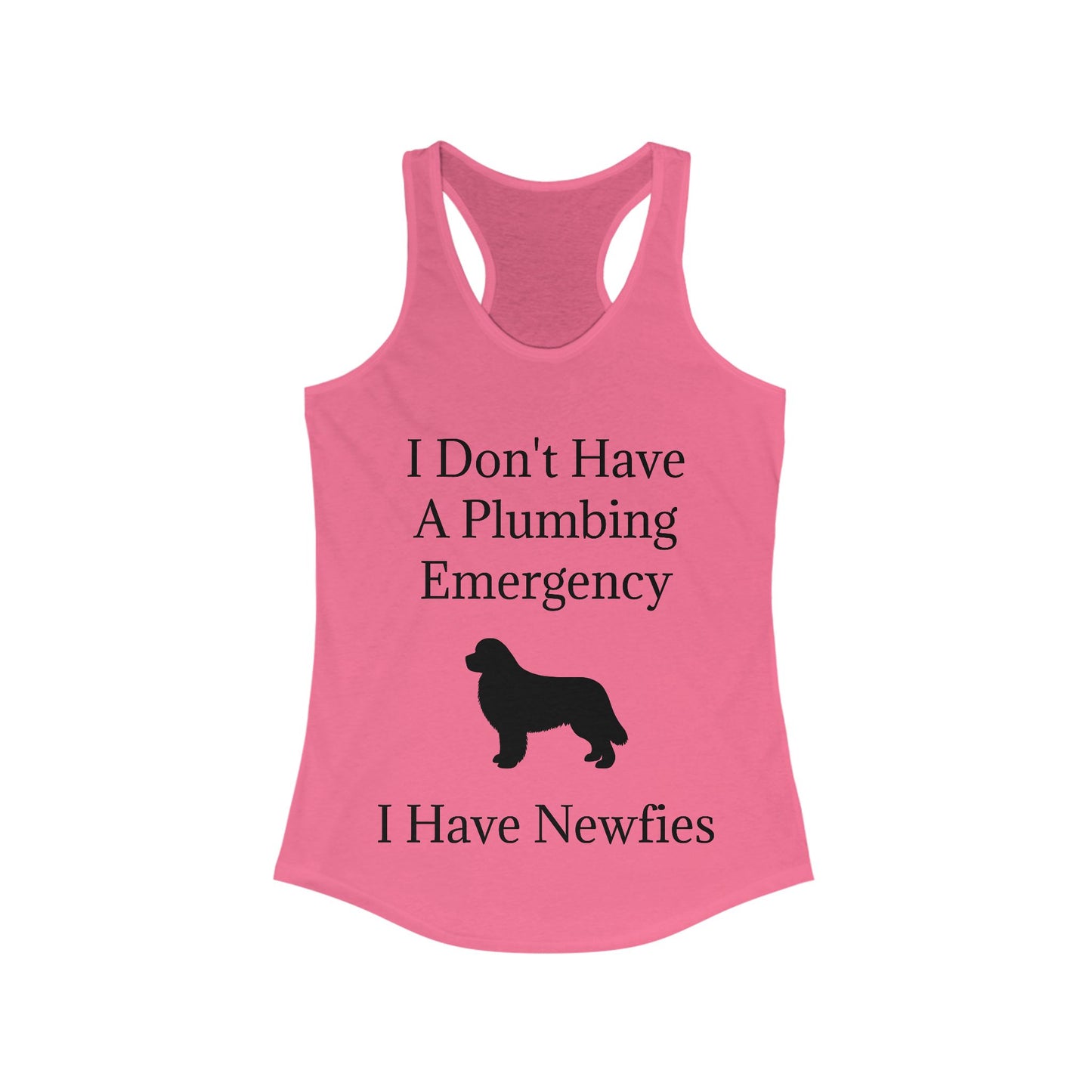 Plumbing Emergency Women's Racerback Tank