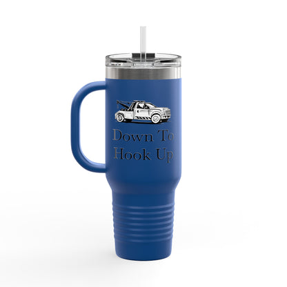 Down To Hook Up Insulated Travel Mug