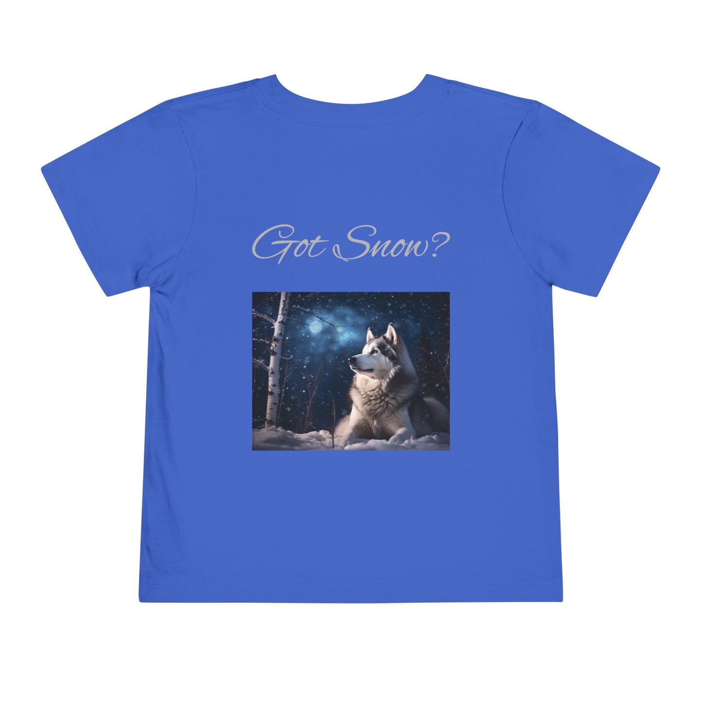Got Snow? Toddler Unisex Short Sleeve Crewneck Tee