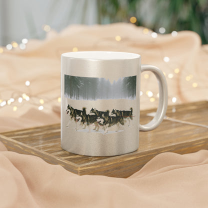 Mush On Metallic Coffee Mug