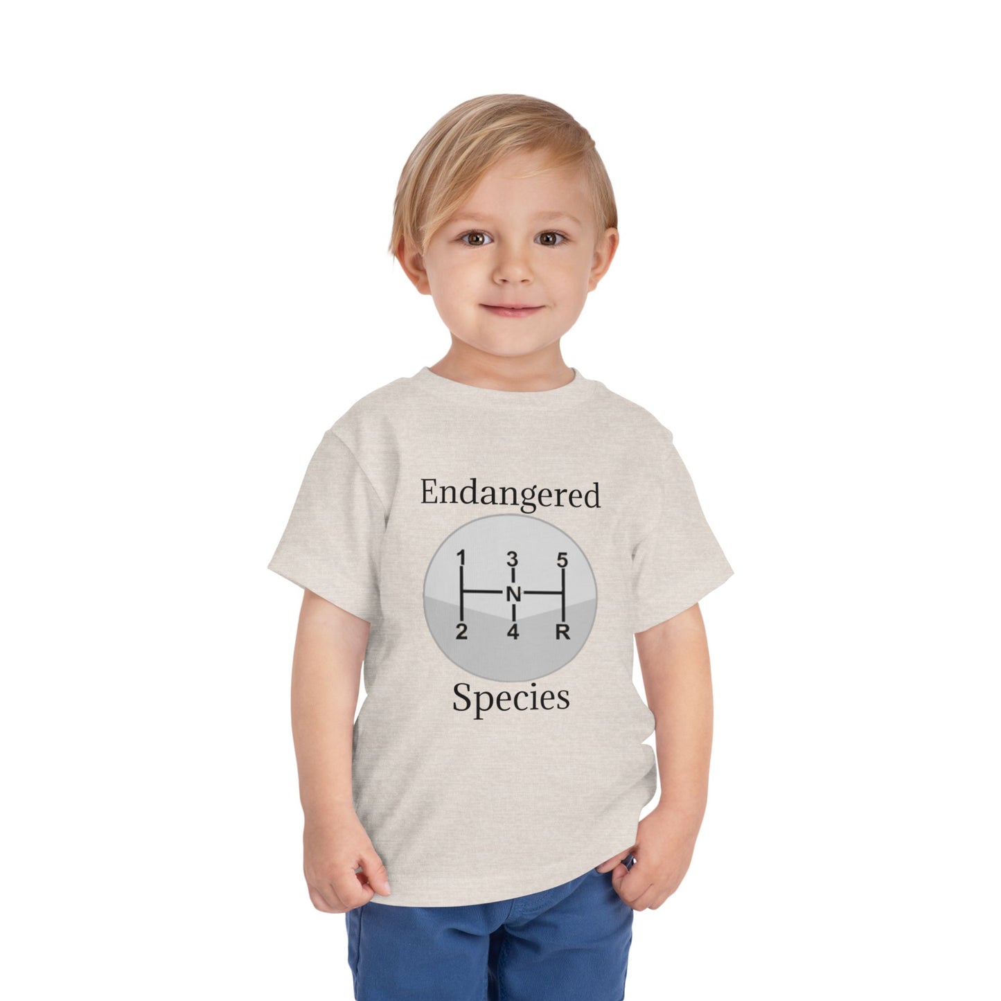 Endangered Species Toddler Unisex Short Sleeve Crewneck Tee