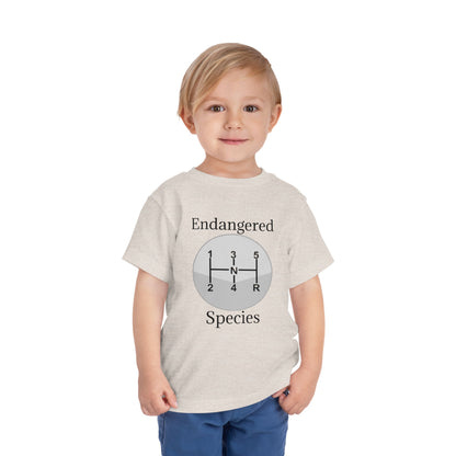 Endangered Species Toddler Unisex Short Sleeve Crewneck Tee