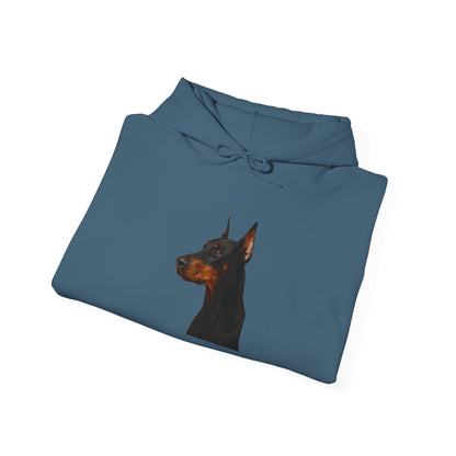 Doberman Head Unisex Hoodie