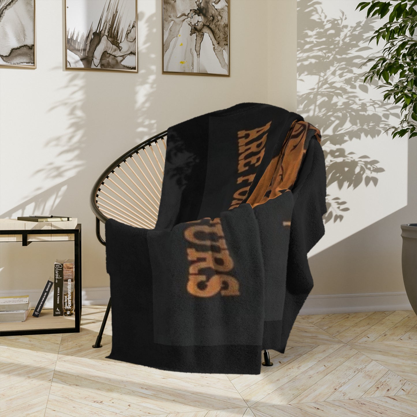 Brooms Are For Amateurs Velveteen Microfiber Blanket