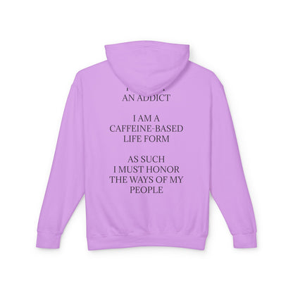 Not An Addict Unisex Lightweight Hoodie