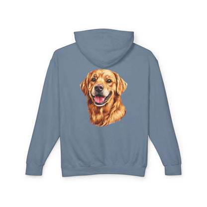 Golden Head Unisex Lightweight Hoodie